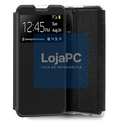 COOL Flip Cover for Xiaomi Redmi Note 12 5G / Poco X5 5G Smooth Black
