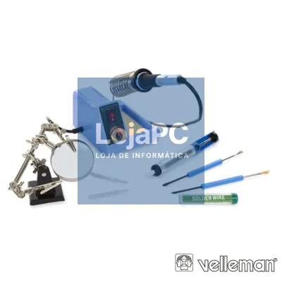 Conjunto de Estação de Soldar E Suporte Articulado VELLEMAN