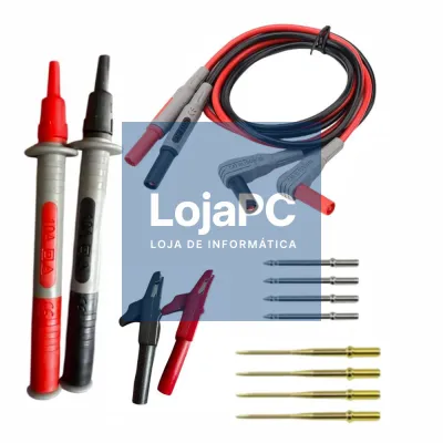 Conjunto de Pontas de Prova Substituíveis Com 16 peças 1000V