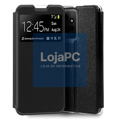 COOL Flip Cover for Xiaomi Redmi Note 12 Smooth Black