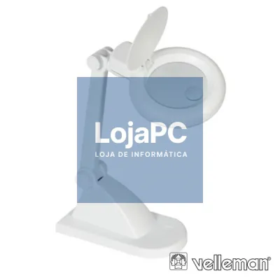 CANDEEIRO C/ LUPA SECRETÁRIA 3+12 DIOPTRIAS 12W VELLEMAN