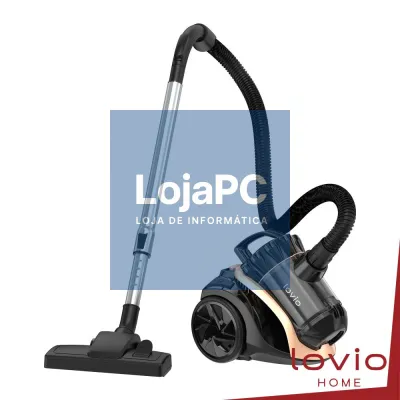 Aspirador Ciclónico S/ Saco VacuuFlex 899W Preto LOVIO