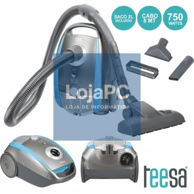 ASPIRADOR C/ SACO 750W TEESA