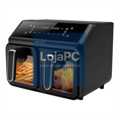 Fritadeira Elétrica Dupla S/ Óleo 2200W 8L
