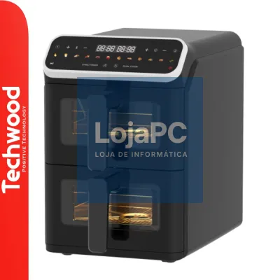 Fritadeira S/ Óleo Digital C/ Dupla Resistências 3000W 11,2L