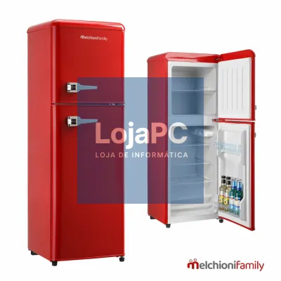 Mini Frigorífico C/ Compressor 85L Vermelho MelchioniFamily