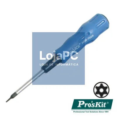 CHAVE TORX C/ FURO T05H 135MM PROSKIT