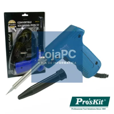 PISTOLA DE SOLDAR 20/40W C/ TAMPA PROTEÇÃO PROSKIT