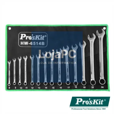 Conjunto de 14 Chaves de Lunetas/Bocas PROSKIT