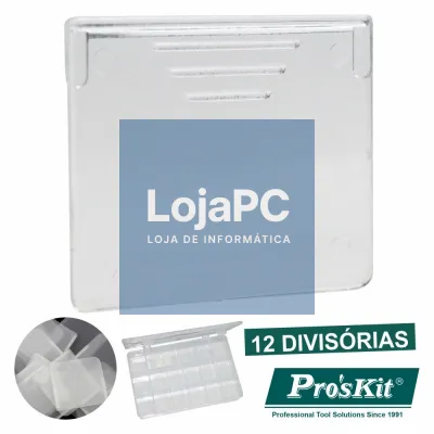 DIVISÓRIAS P/ CAIXA DE ARMAZENAMENTO 203-132E 12X PROSKIT