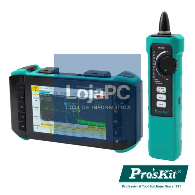 Medidor de Fibra Óptica OTDR C/ Ecrã Tátil 5" PROSKIT