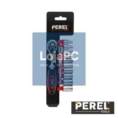 CHAVE DE ROQUETE 1/4" C/ 10 PONTAS PEREL