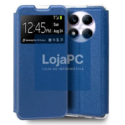 COOL Flip Cover for Xiaomi Redmi Note 14 Pro Smooth Blue