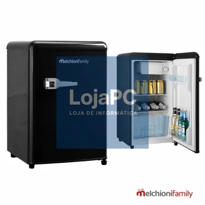 Mini Frigorífico C/ Compressor 45L Preto MelchioniFamily