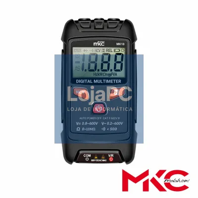 Multímetro Digital de Bolso LCD 600V MKC