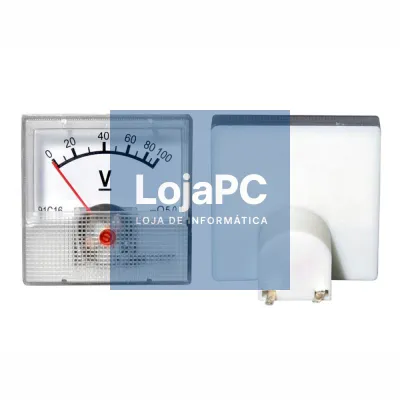 Voltímetro Analógico de Painel 100V DC