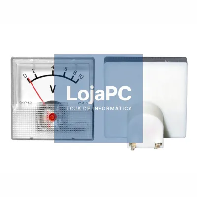 Voltímetro Analógico de Painel 10V DC