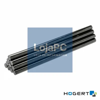 Conjunto de 12 Barras de Cola Quente 11.2x250mm Preto