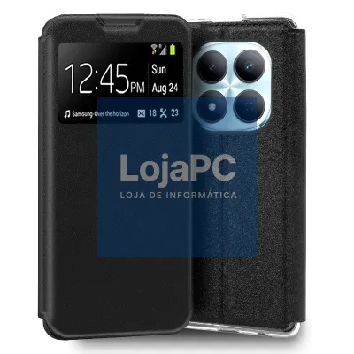COOL Flip Cover for Xiaomi Redmi Note 15 Pro Smooth Black