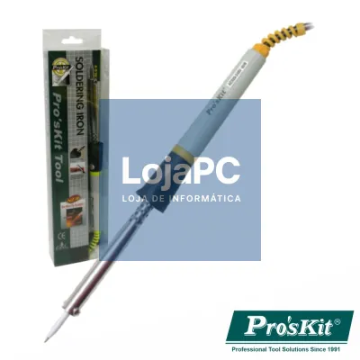 FERRO DE SOLDAR 60W RESISTÊNCIA CERÂMICA PONTA EXTRA PROSKIT