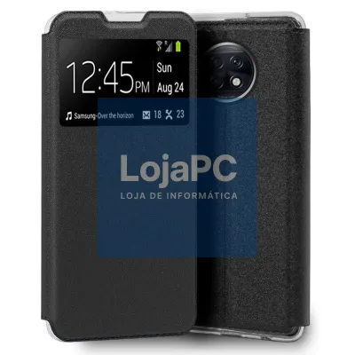 COOL Flip Cover for Xiaomi Redmi Note 9T Smooth Black