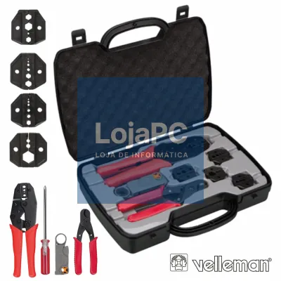 MALA FERRAMENTAS PROFISSIONAL P/ CABO COAXIAL PEREL