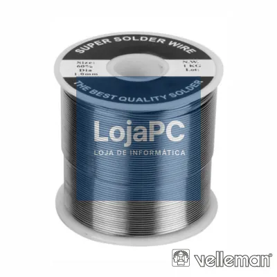Solda 1mm 60/40 1kg VELLEMAN