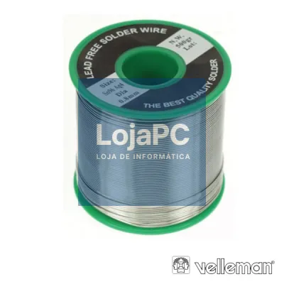SOLDA 0.8MM 96/4 500G VELLEMAN