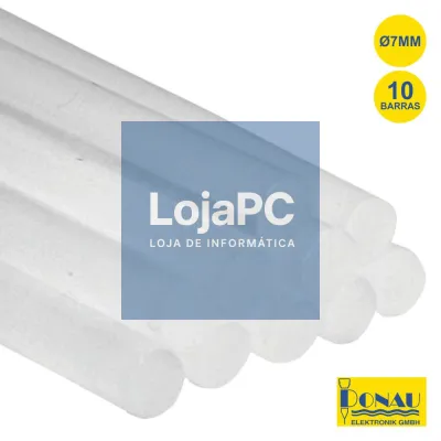 CONJUNTO DE 10 BARRAS DE COLA QUENTE 7MM DONAU