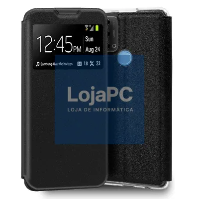 COOL Flip Cover for ZTE Blade A53 Pro Smooth Black