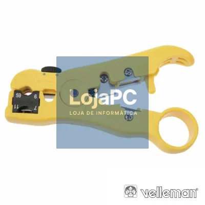 DESCARNADOR DE CABOS COAXIAIS VELLEMAN