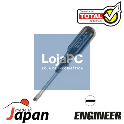 CHAVE DE FENDAS 5.5X0.7MM 100MM ENGINEER