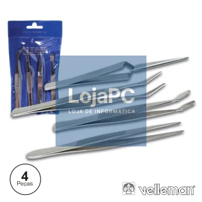 CONJUNTO DE 4 PINÇAS VELLEMAN