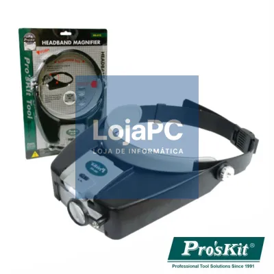LUPA DE CABEÇA C/ ILUMINAÇÃO A LED PROSKIT