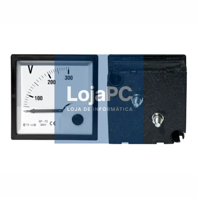 Voltímetro Analógico de Painel 300V DC