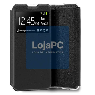 COOL Flip Cover for ZTE Blade V40 Vita / Blade A72 Smooth Black