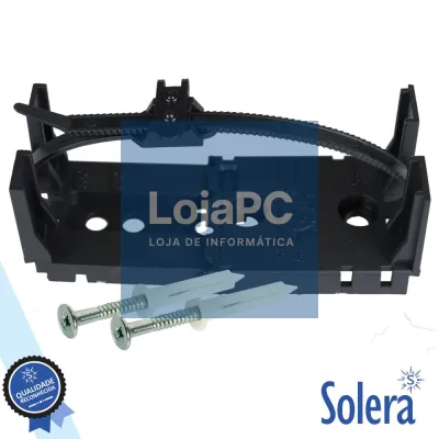 BRAÇADEIRA DE PAREDE C/ 2 PARAFUSOS 3 MEDIDAS 10X SOLERA