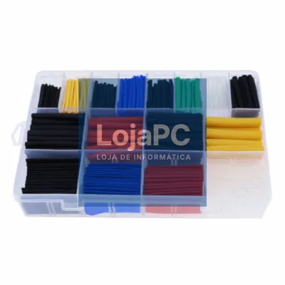 Kit Manga Termoretráctil Multicor 580pcs