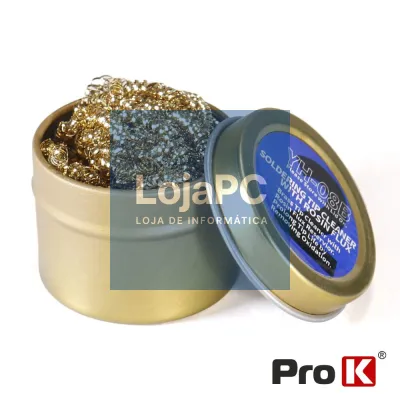 Esfregão P/ Limpeza Pontas Ferros Soldar PROK