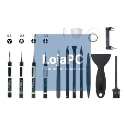 Conjunto De Ferramentas Manutenção Telemóveis 15 Peças