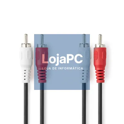 Cabo 2-RCA Macho / 2-RCA Macho 3M