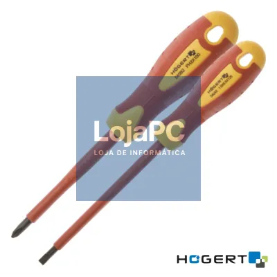 Conjunto de 2 Chaves de Fendas/Philips VDE 1000V HOGERT