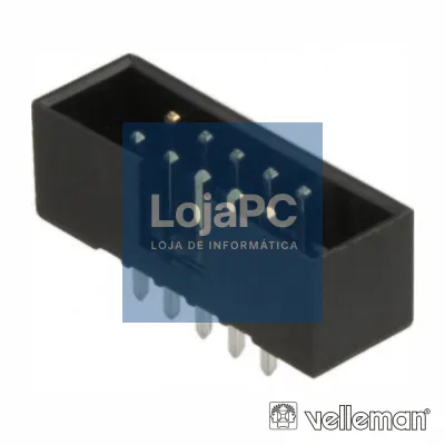 FICHA CONECTORA MACHO P/ CI RECTO 2.54MM 10P VELLEMAN