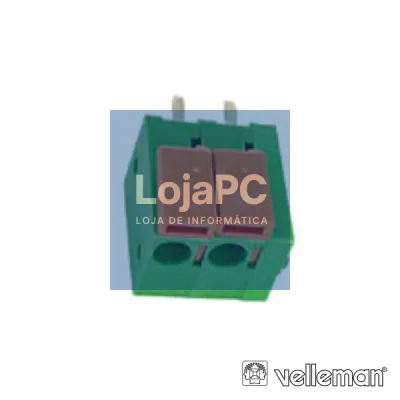BLOCO DE TERMINAIS C/ 2P DE 5MM VELLEMAN