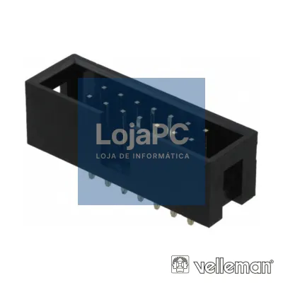 FICHA CONECTORA MACHO P/ CI RECTO 2.54MM 14P VELLEMAN