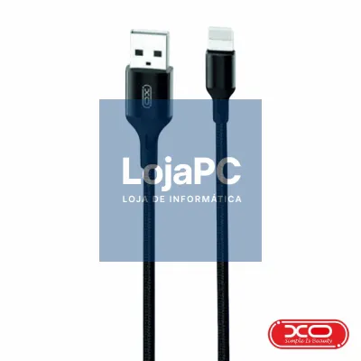 Cabo USB-A 2.0 Macho / Lightning Macho 2m Preto XO