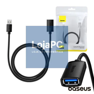 Cabo USB-A 3.0 Macho / USB-A Fêmea 1m Airjoy BASEUS