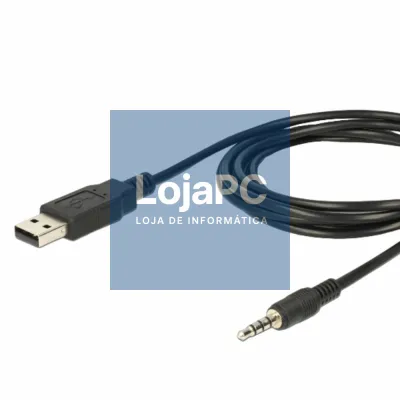 Cabo USB-A Macho / Jack Macho 4p 1m PROK