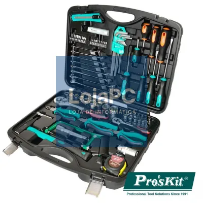 MALA FERRAMENTAS PROFISSIONAL 71 PEÇAS PROSKIT