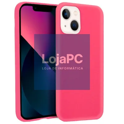 COOL Silicone Case for iPhone 13 mini (Pink)